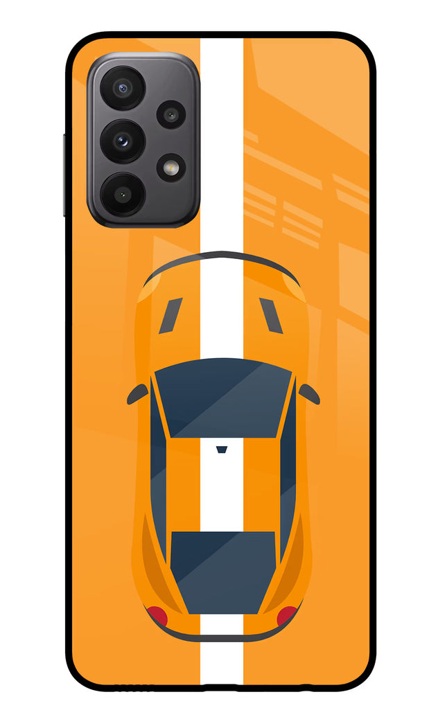 Highway Pursuit Samsung A23 Glass Case