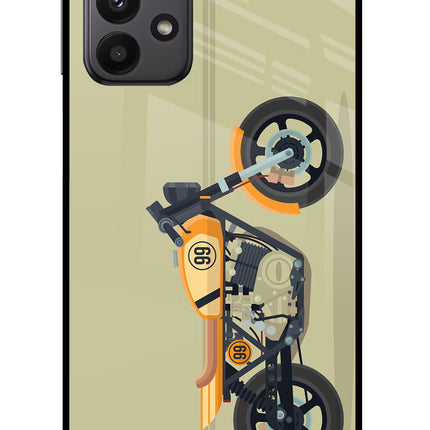 Vertical Speedster Samsung A23 Glass Case