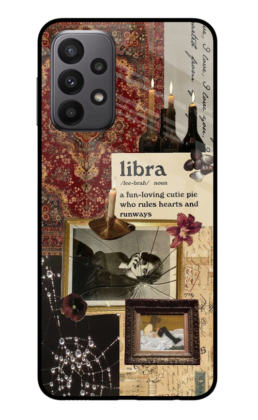 Libra Zodiac Samsung A23 Glass Case