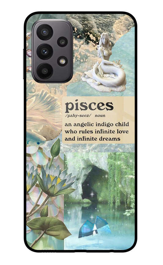 Pisces Zodiac Samsung A23 Glass Case