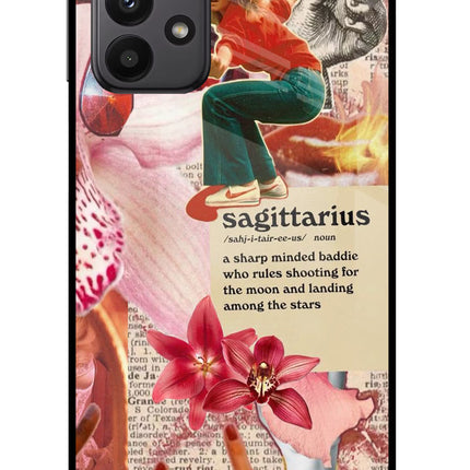 Sagittarius Zodiac Samsung A23 Glass Case