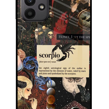 Scorpio Zodiac Samsung A23 Glass Case
