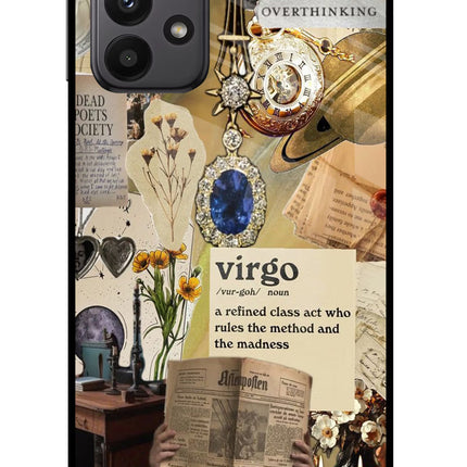 Virgo Zodiac Samsung A23 Glass Case