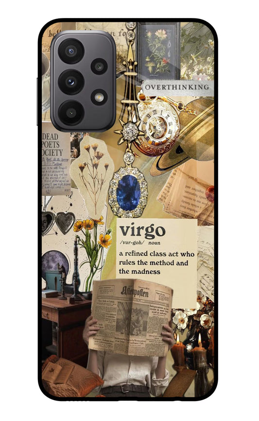 Virgo Zodiac Samsung A23 Glass Case
