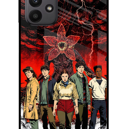 Ordinary Things Characters Samsung A23 Glass Case