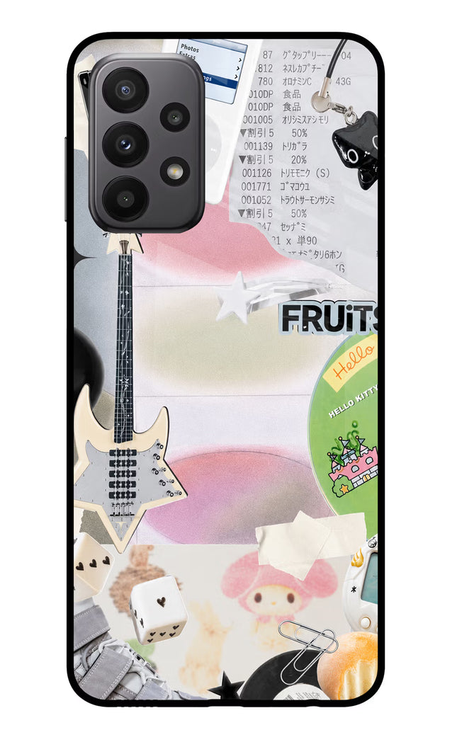 Softcore case Samsung A23 Glass Case