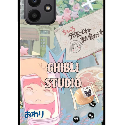 Studio Ghibli Samsung A23 Glass Case