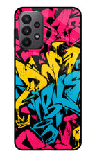 Graffiti Vibe Samsung A23 Glass Case