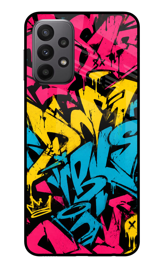 Graffiti Vibe Samsung A23 Glass Case