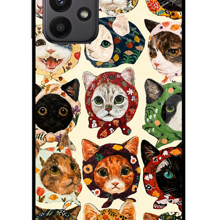Cool Cat Samsung A23 Glass Case