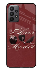 Velvet Cherry Samsung A23 Glass Case