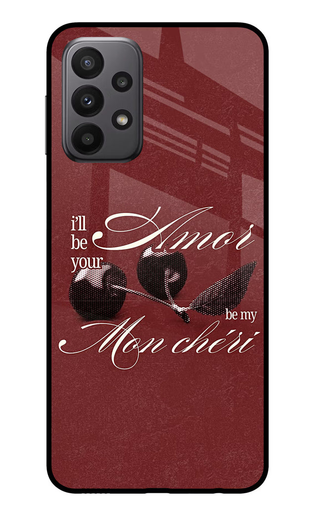 Velvet Cherry Samsung A23 Glass Case