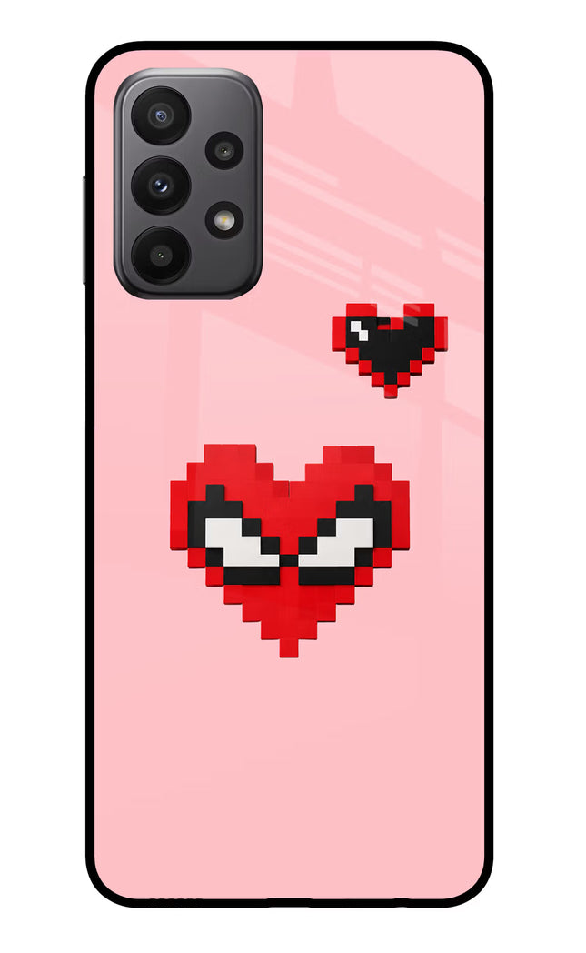 Gwen Heart Samsung A23 Glass Case