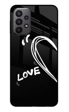 Love Line Samsung A23 Glass Case
