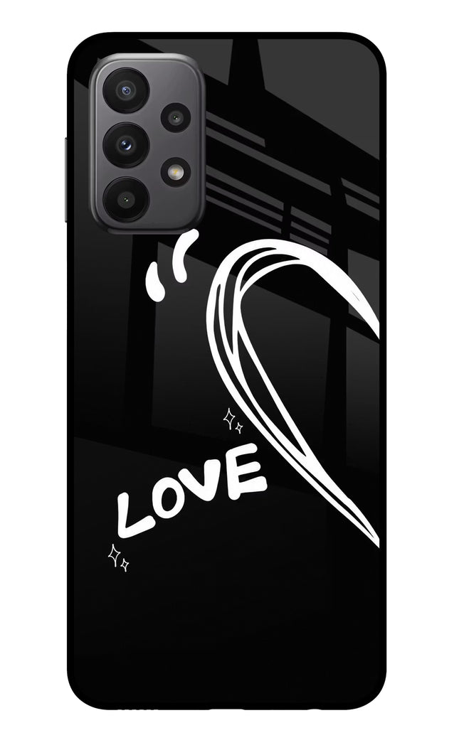 Love Line Samsung A23 Glass Case