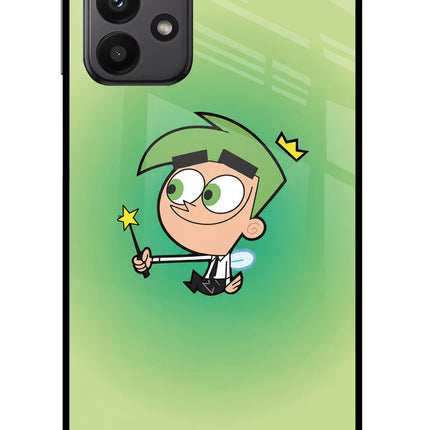 Cosmo Magic Samsung A23 Glass Case Back Cover by Casekaro