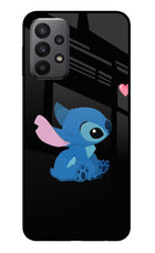 Stitch Crush Samsung A23 Glass Case