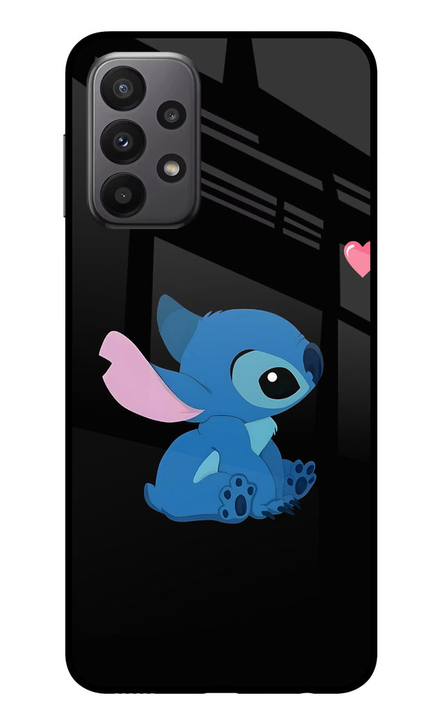 Stitch Crush Samsung A23 Glass Case