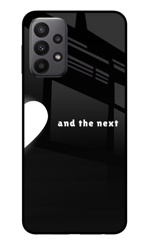 Next World Samsung A23 Glass Case