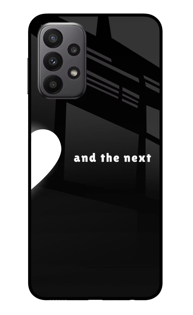 Next World Samsung A23 Glass Case