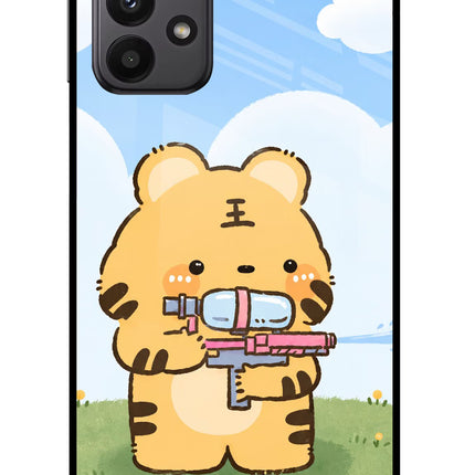 Tiger Treat Samsung A23 Glass Case