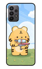 Tiger Treat Samsung A23 Glass Case