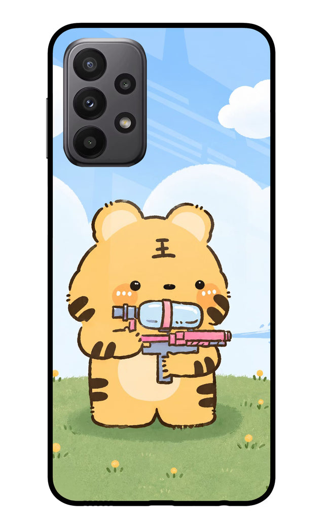 Tiger Treat Samsung A23 Glass Case