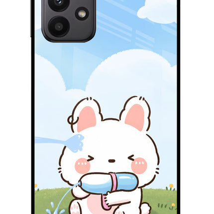 Bunny Treat Samsung A23 Glass Case