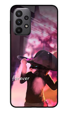 Forever Cat Samsung A23 Glass Case