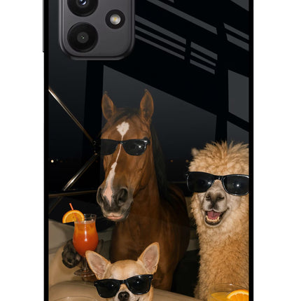 Party Squad Samsung A23 Glass Case
