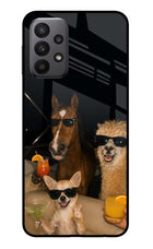 Party Squad Samsung A23 Glass Case