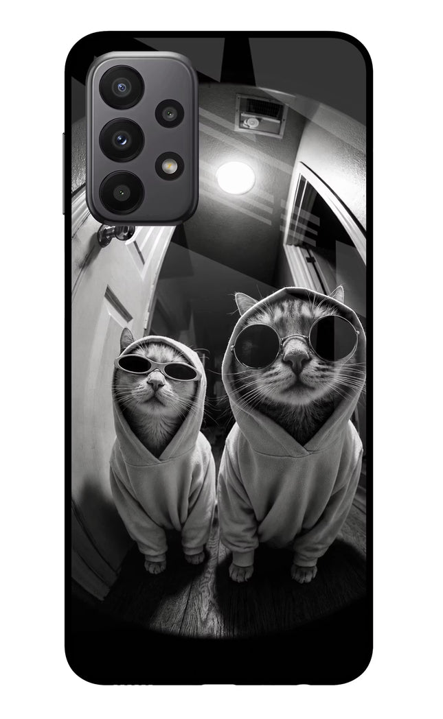 Hood Cats Samsung A23 Glass Case