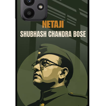 Netaji Legacy Samsung A23 Glass Case