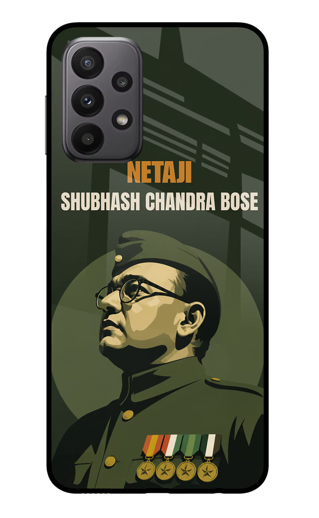 Netaji Legacy Samsung A23 Glass Case
