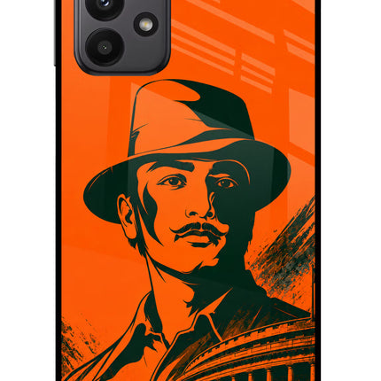 Bhagat Singh Legacy Samsung A23 Glass Case