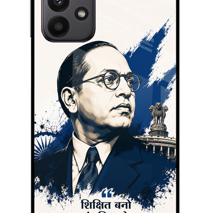 Dr. Ambedkar Visionary Samsung A23 Glass Case