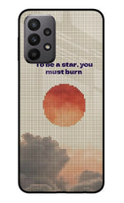 Pixel Sun Samsung A23 Glass Case