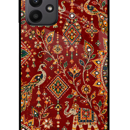 Laal Riwaaz Samsung A23 Glass Case