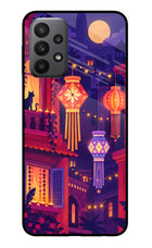 Lantern Lane Samsung A23 Glass Case