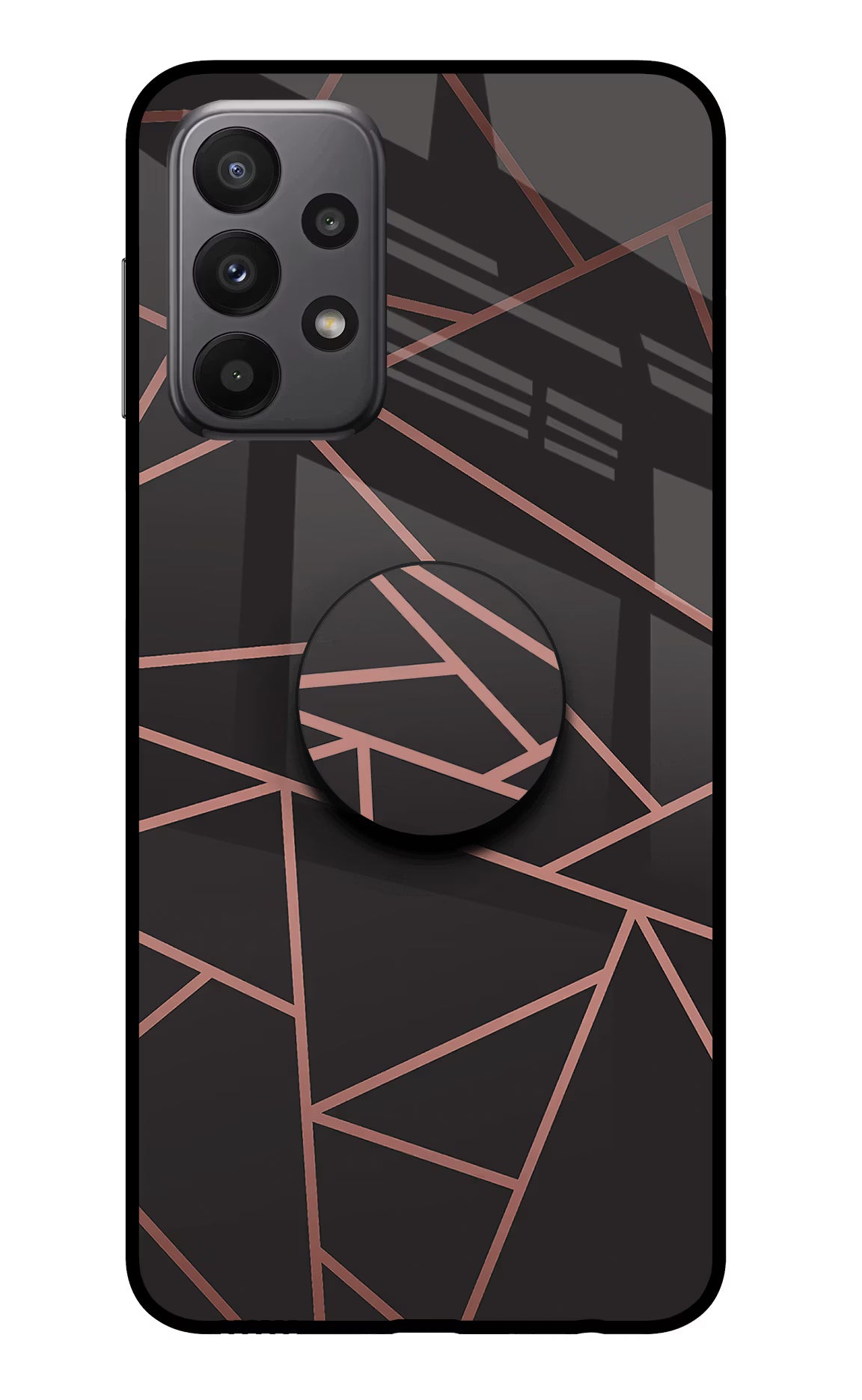 Geometric Pattern Samsung A23 Pop Case by Casekaro