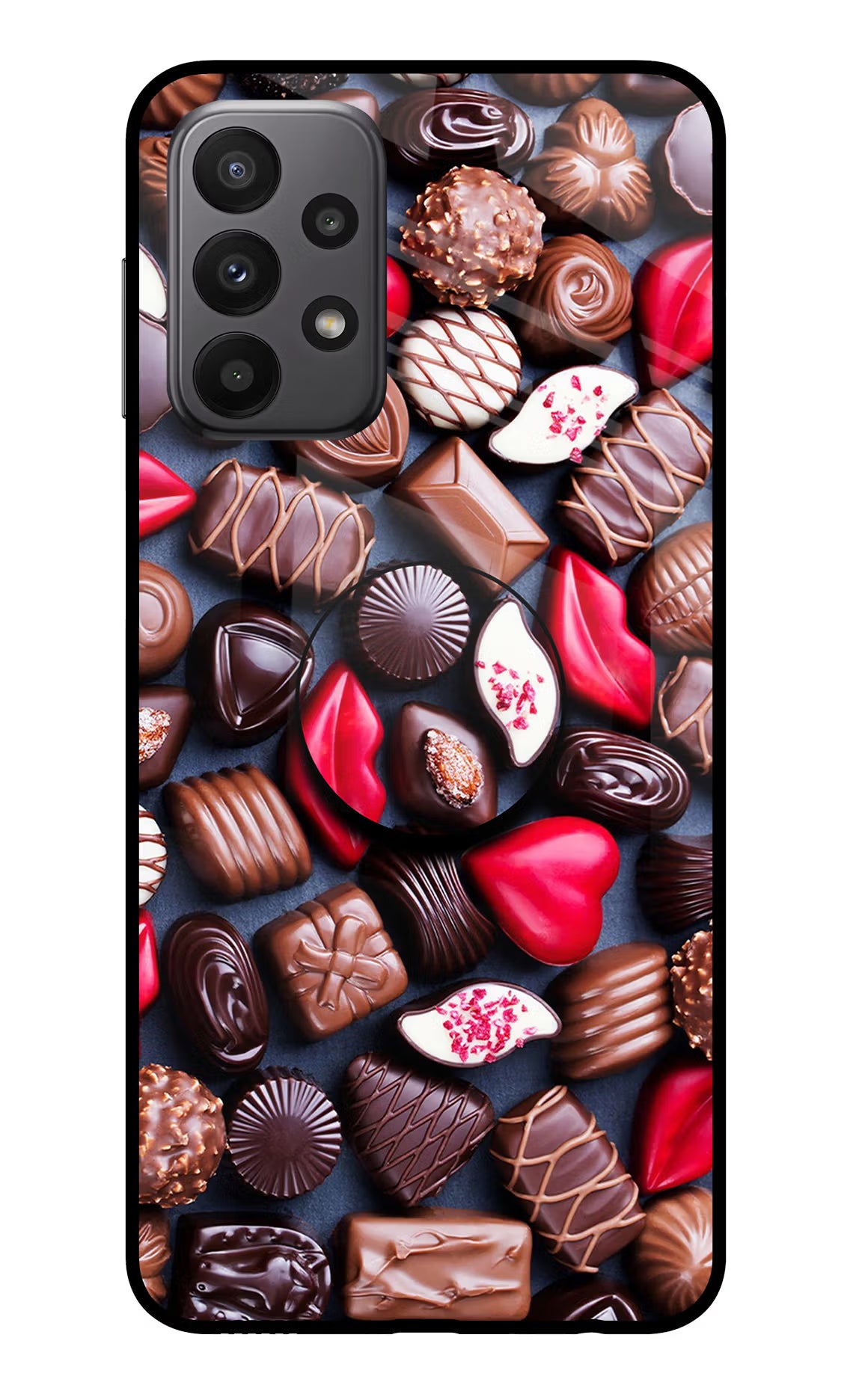 Chocolates Samsung A23 Pop Case by Casekaro