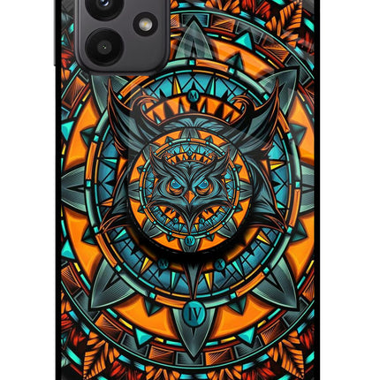 Angry Owl Samsung A23 Pop Case by Casekaro