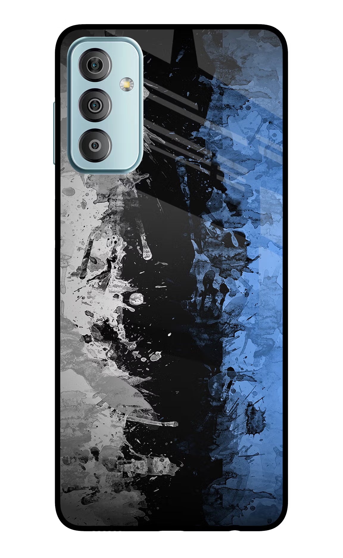 Artistic Design Samsung F23 5G Glass Case Back Cover by Casekaro
