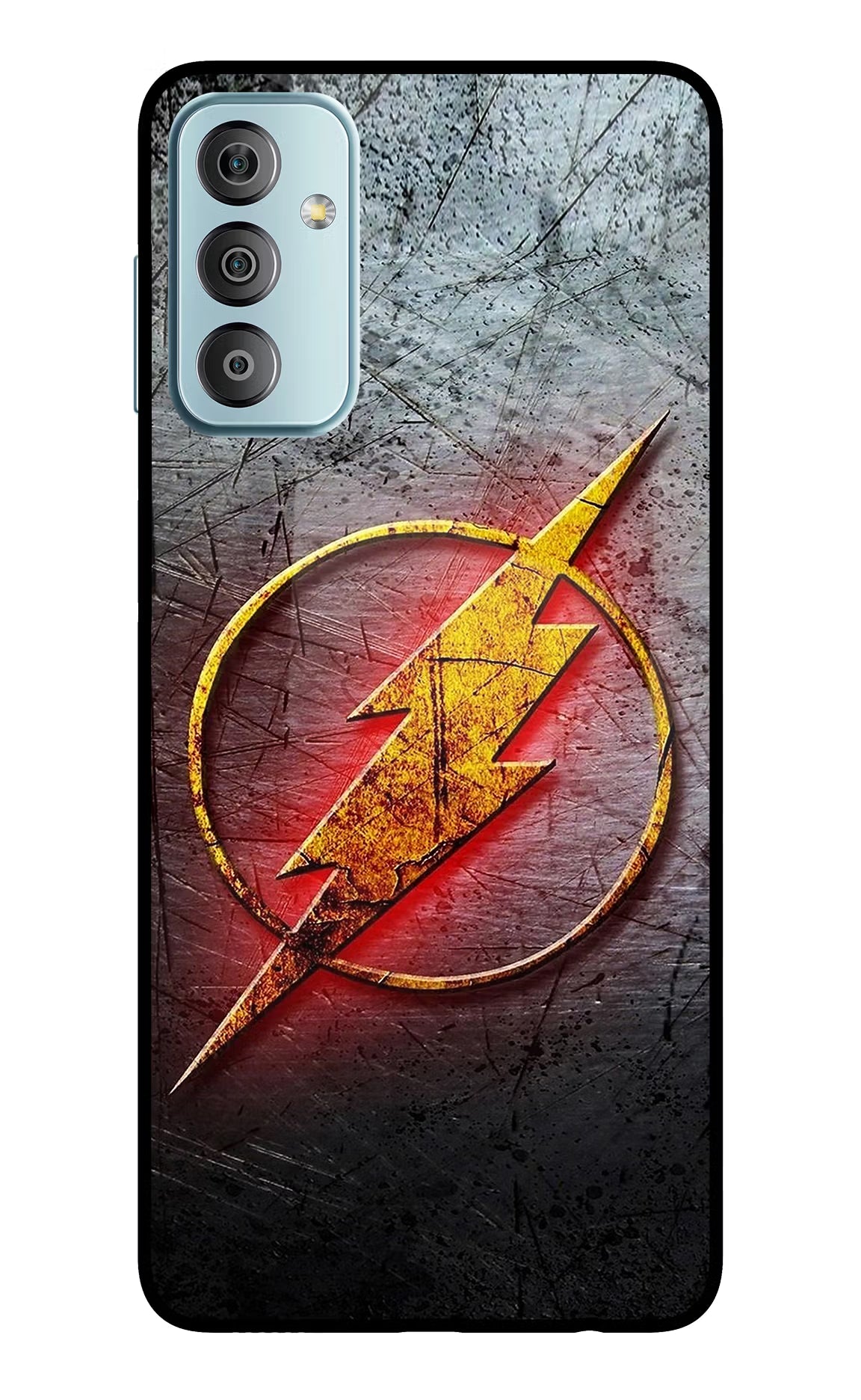 Flash Samsung F23 5G Glass Case Back Cover by Casekaro