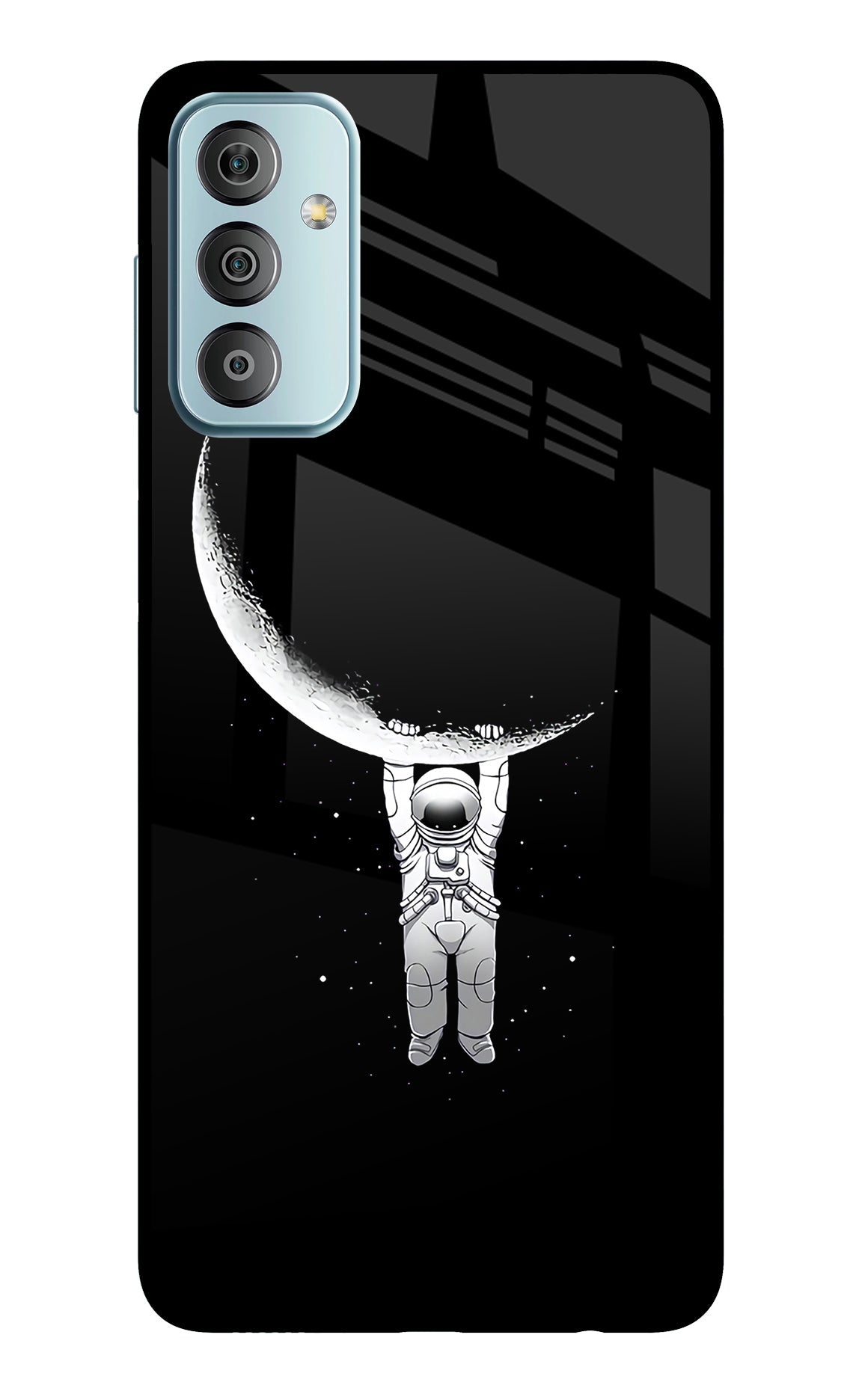 Moon Space Samsung F23 5G Glass Case