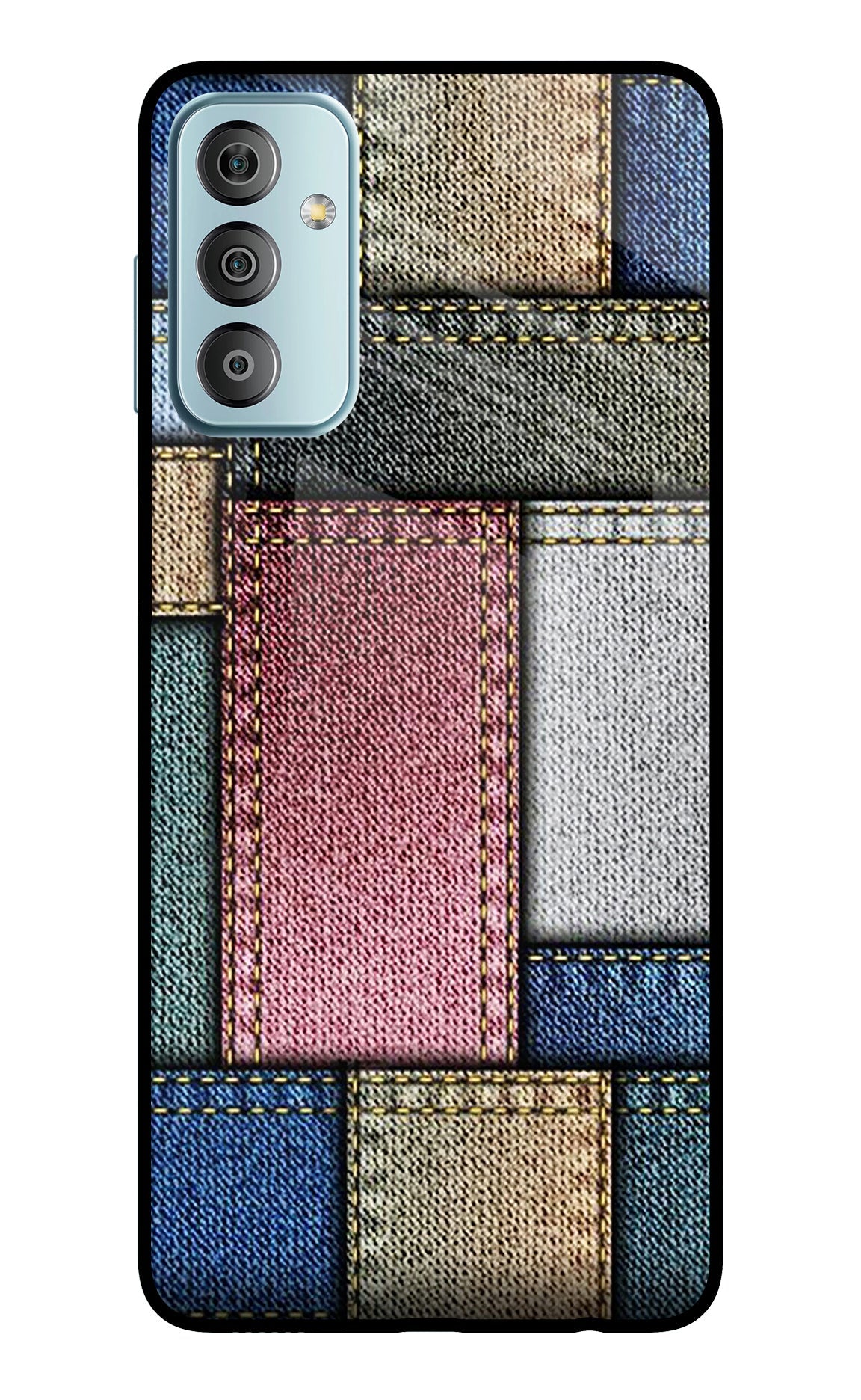 Multicolor Jeans Samsung F23 5G Back Cover