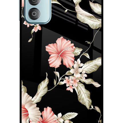 Flowers Samsung F23 5G Glass Case