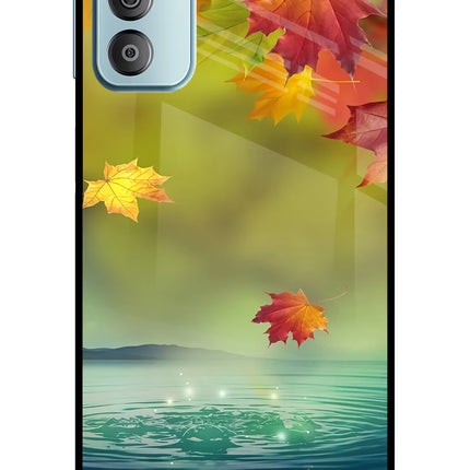 Flowers Samsung F23 5G Glass Case