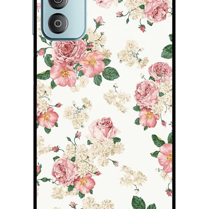 Flowers Samsung F23 5G Glass Case