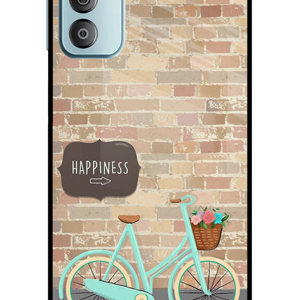 Happiness Artwork Samsung F23 5G Glass Case